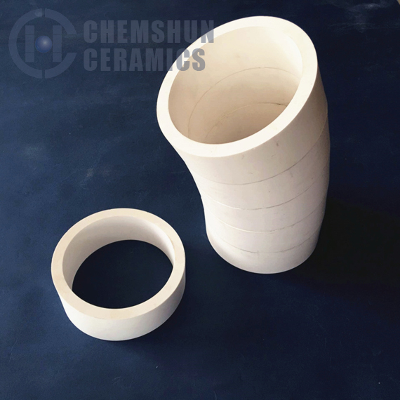 tubería curva forrado de cerámica industrial